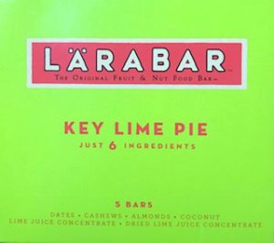box of key lime pie Larabars